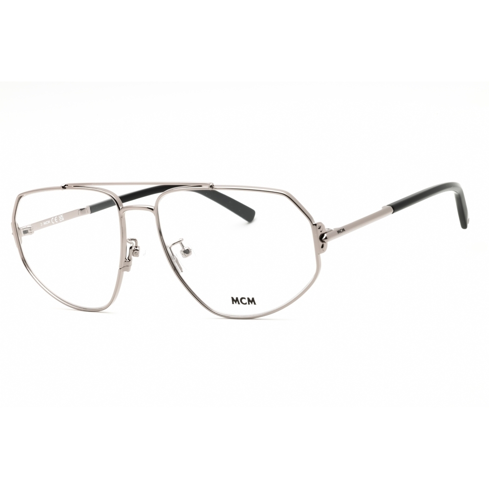 NWT MCM MW5014-H Light Ruthenium Oval 58mm Eyeglasses